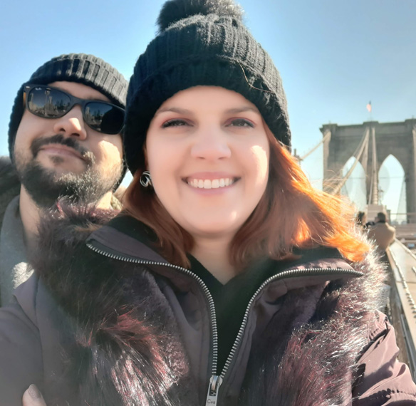 vfsimao ux designer, product manager, scrum master and product owner at NYC 2020 with my family